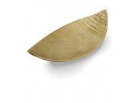 Tác škrábaný tvar Lodičky 10x30 Gold